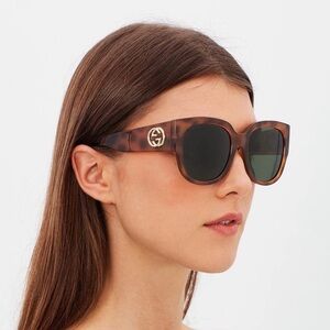 Gucci Tortoise Shell Sunglasses